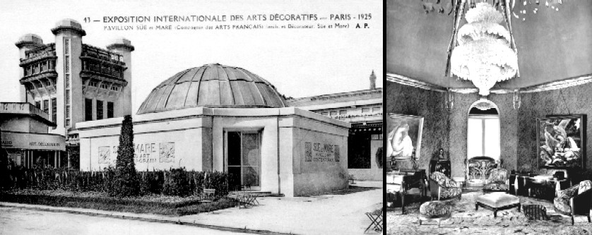 Sue and Mare at the 1925 Paris Exposition